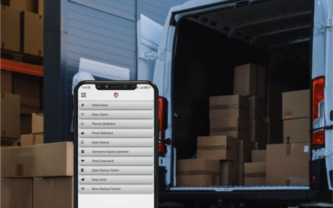 Veyron Mobil Depo Programı ve Planlı Mal Kabul Modülü